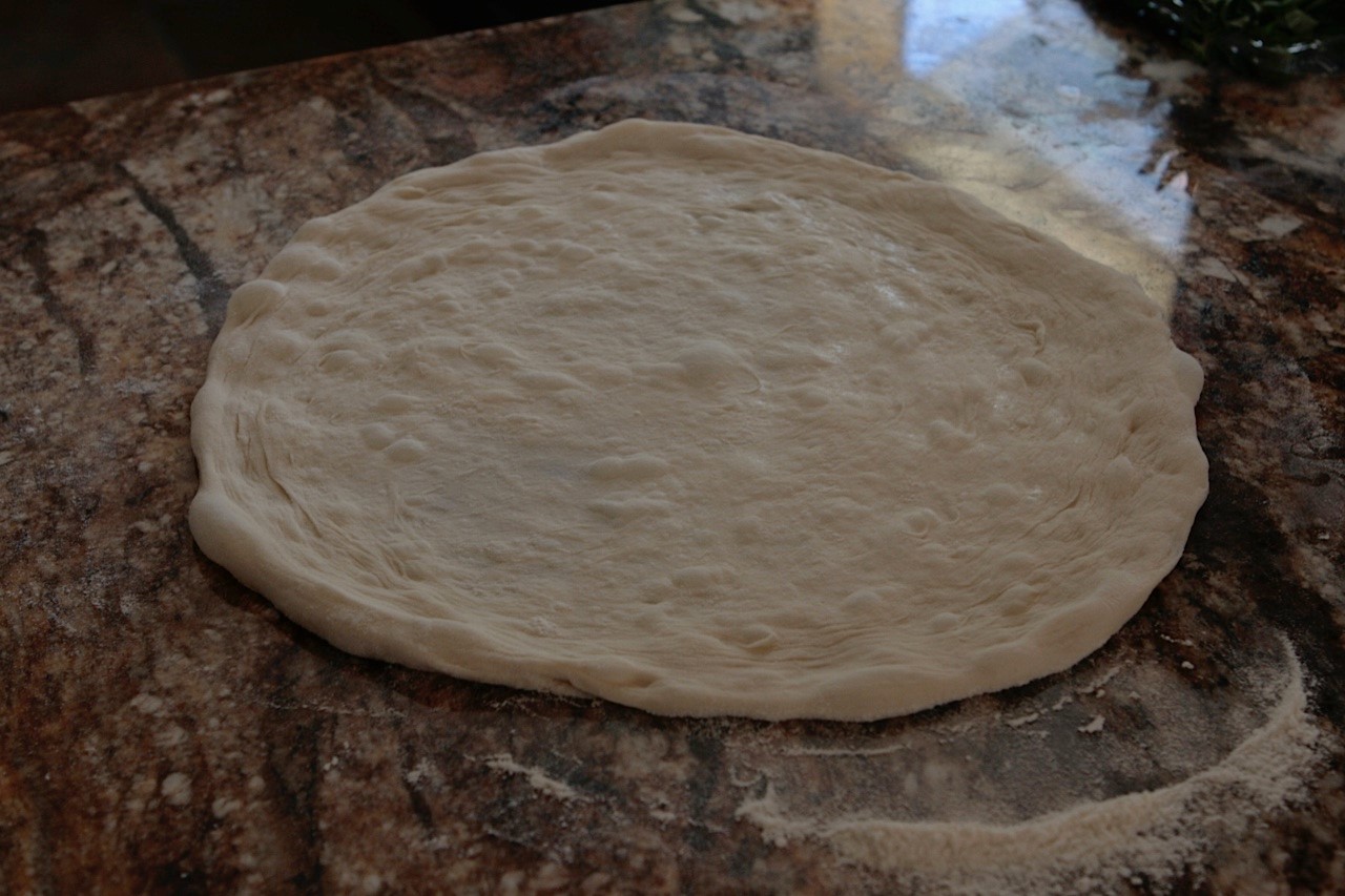 shaped dough